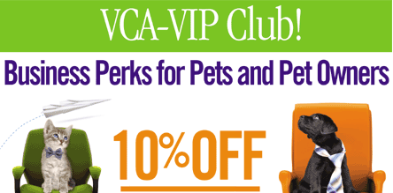 VCA – VIP Program for PAWS Members
