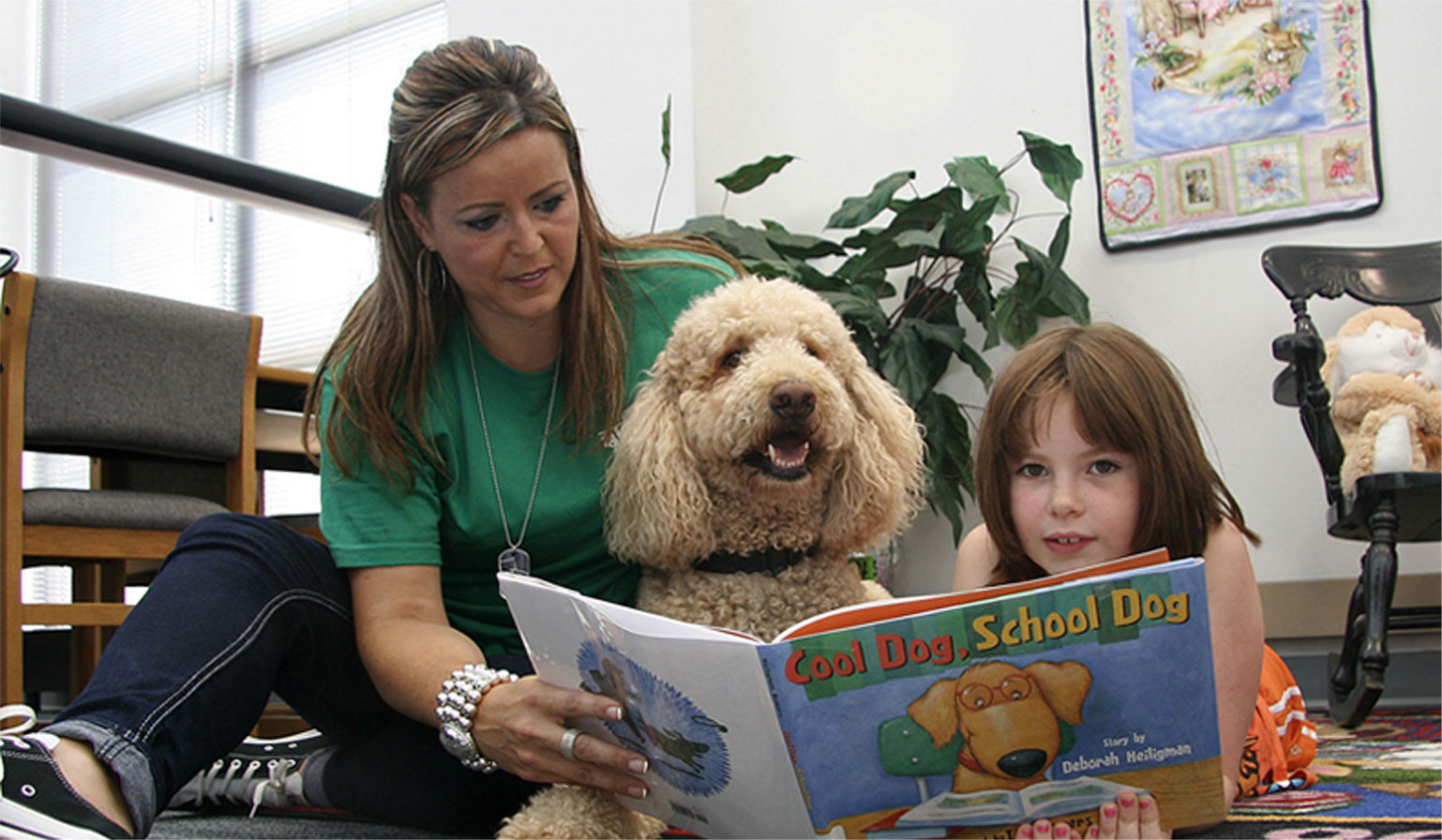 therapy animal visits near me