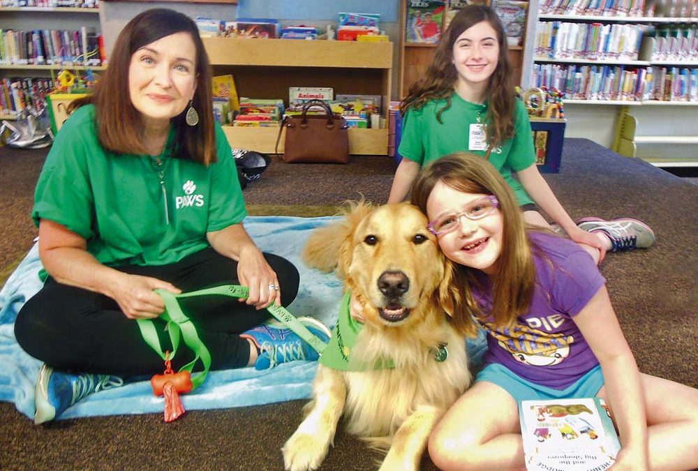 Children Invited To Read To A Friendly Dog