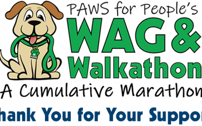 PAWS for People Sets Wag & Walkathon Dates
