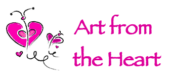 Small, rectangle version of Art from the Heart logo