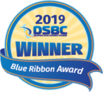 2019 DSBC Winner Blue Ribbon Award icon
