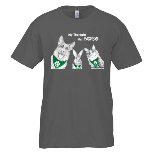 My Therapist has PAWS t-shirt
