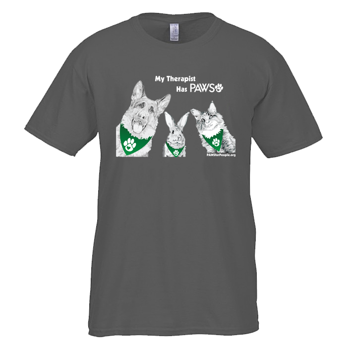 My Therapist has PAWS t-shirt | PAWS for People
